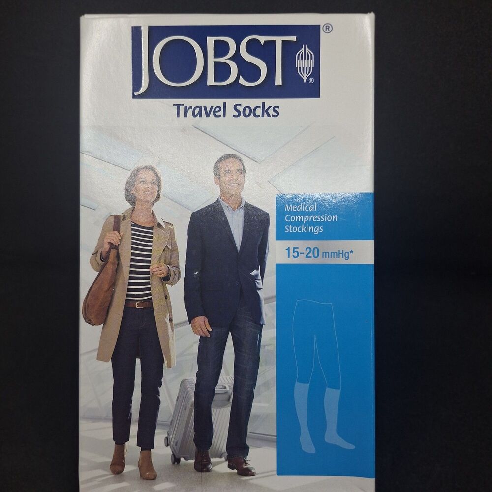 Jobst Travel Socks 15-20 mmHg Beige Size 1